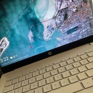 HP gray Laptop